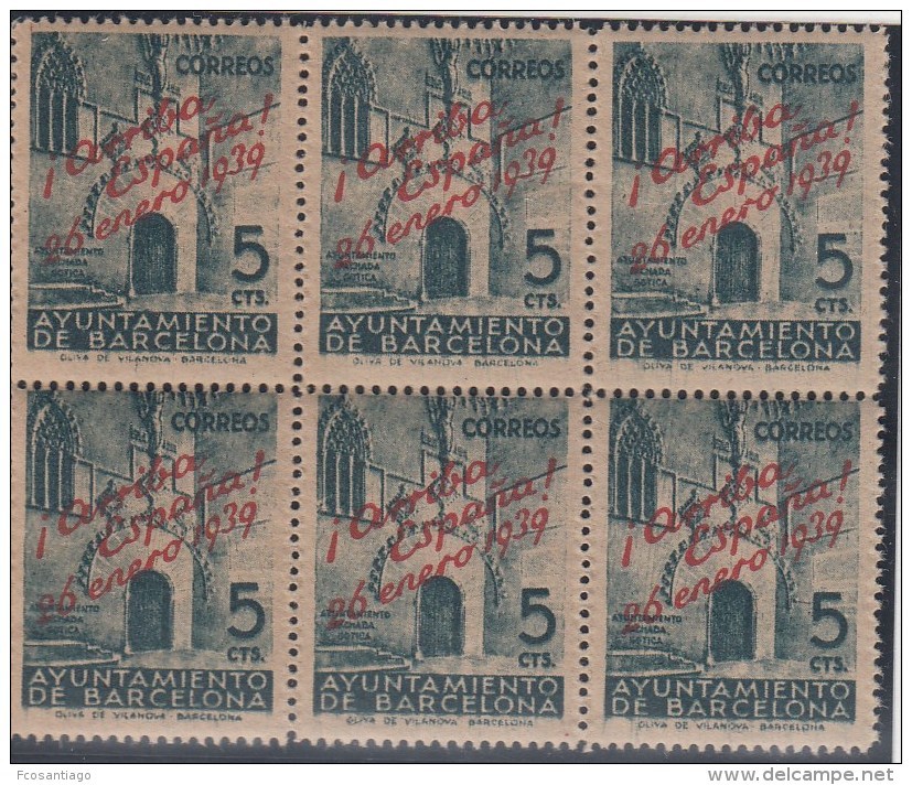 ESPAÑA/BARCELONA 1939 - Edifil #22 - MNH ** - Barcellona