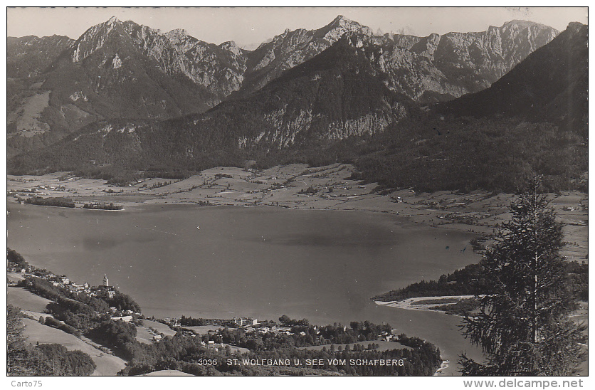 Autriche - Sankt Wolfgang Im Salzkammergut U. See Vom Schfberg - Gmunden