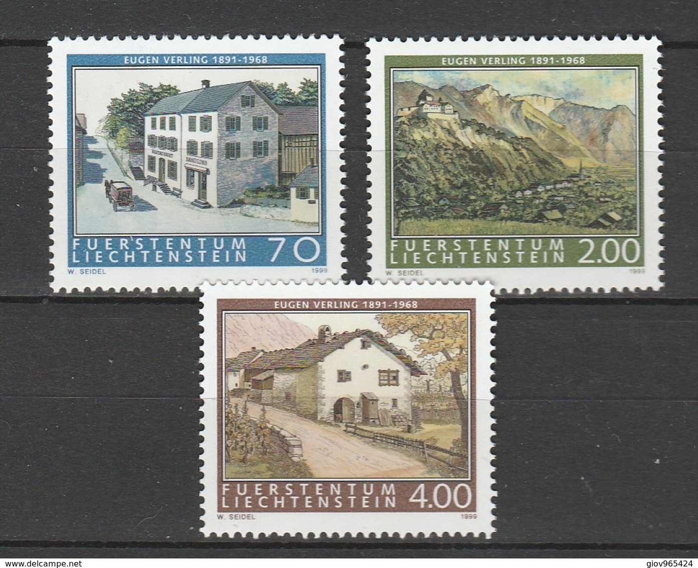 LIECHTENSTEIN  Xx  1999   Mi1212-14    -  Postfrisch  -   Vedi  Foto ! - Neufs