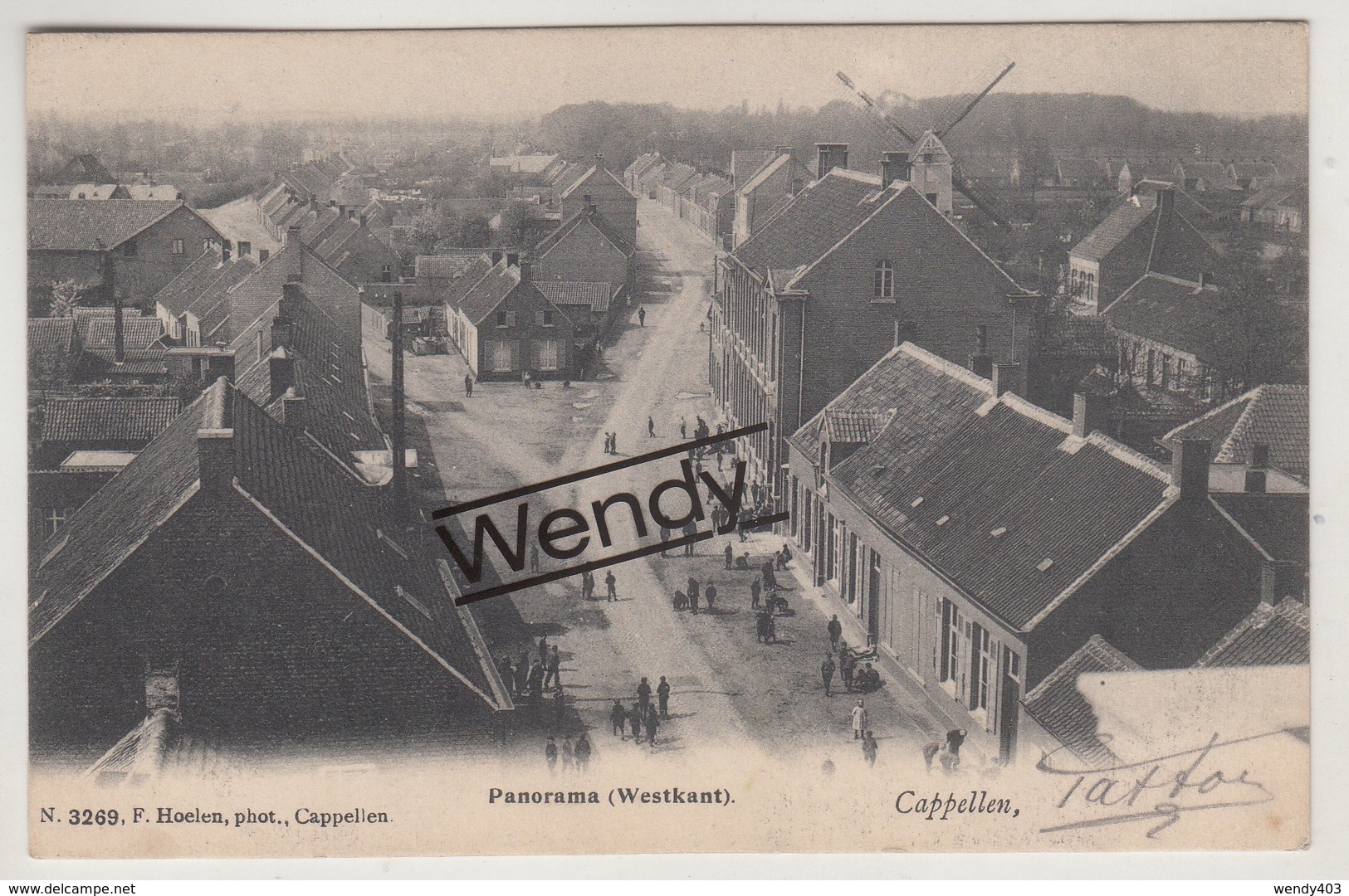 Kapellen (windmolen Panorama Westkant) Uitg. Hoelen N 3269 - Kapellen