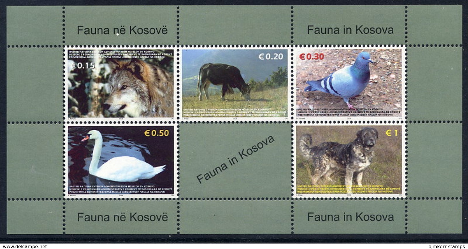 KOSOVO 2006  Fauna Block MNH / **.  Michel Block 1 - Kosovo