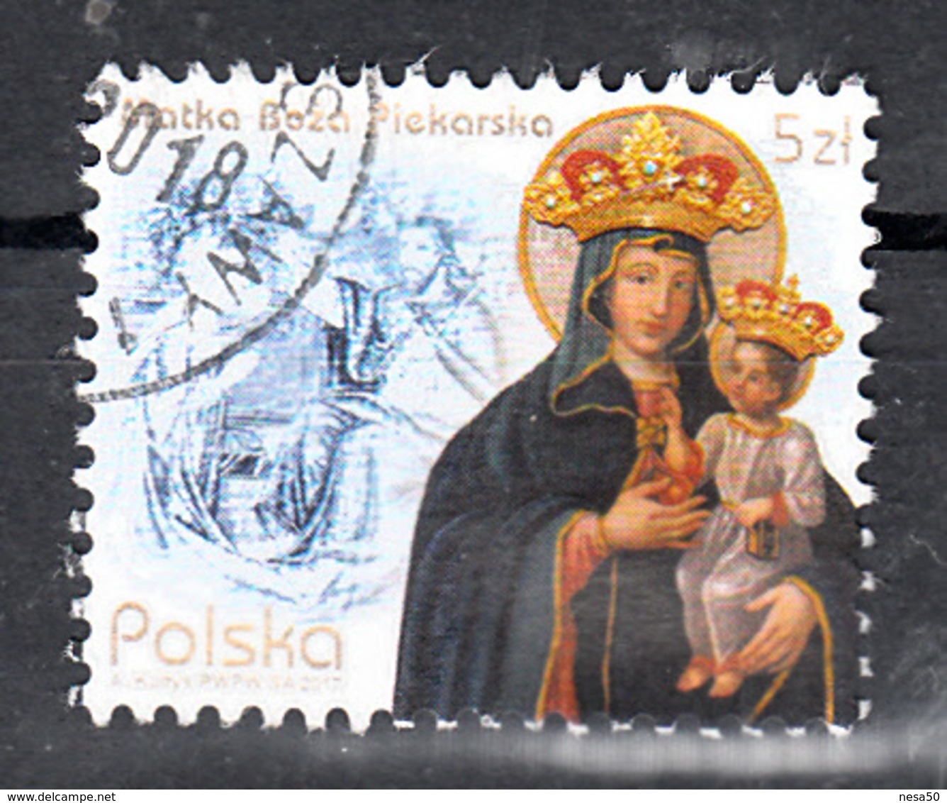 Polen 2017 Mi Nr 4940 Maria - Oblitérés
