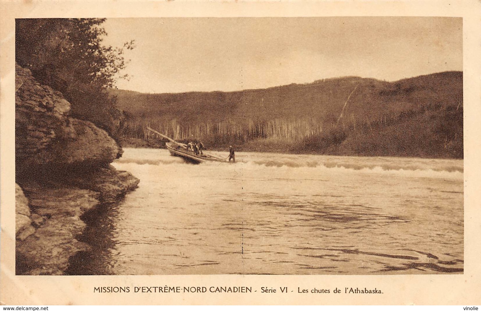 P-jmt2-18-5205 :  MISSION D'EXTREME-NORD CANADIEN. LES CHUTES DE L'ATHABASKA - Autres & Non Classés