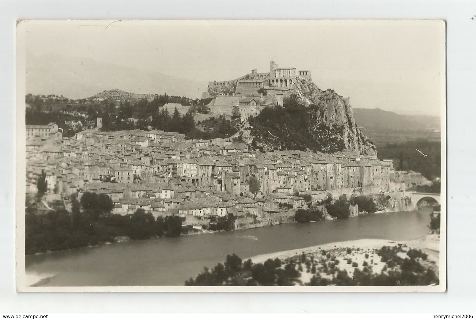 04 - Sisteron Carte Photo - Sisteron