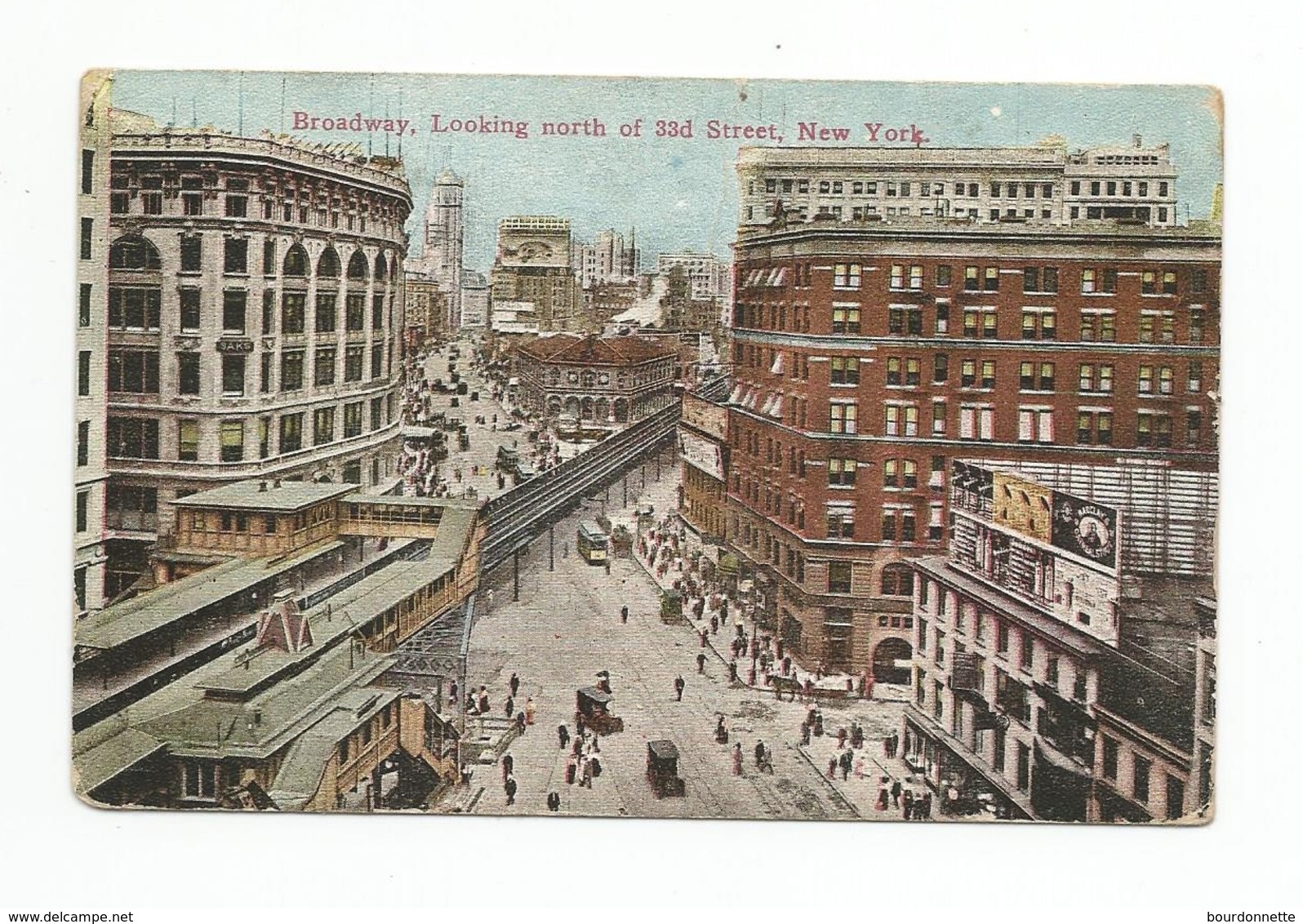 BROADWAY LOOKING NORTH OF 33rd STREET - Broadway