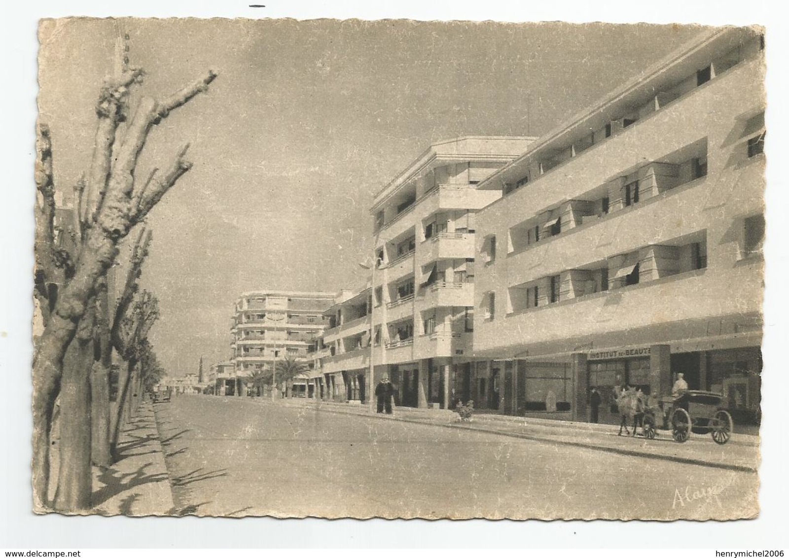 Maroc - Meknès 2 Avenue Mézergues 1951 Ed Alain De Bagneux - Meknès