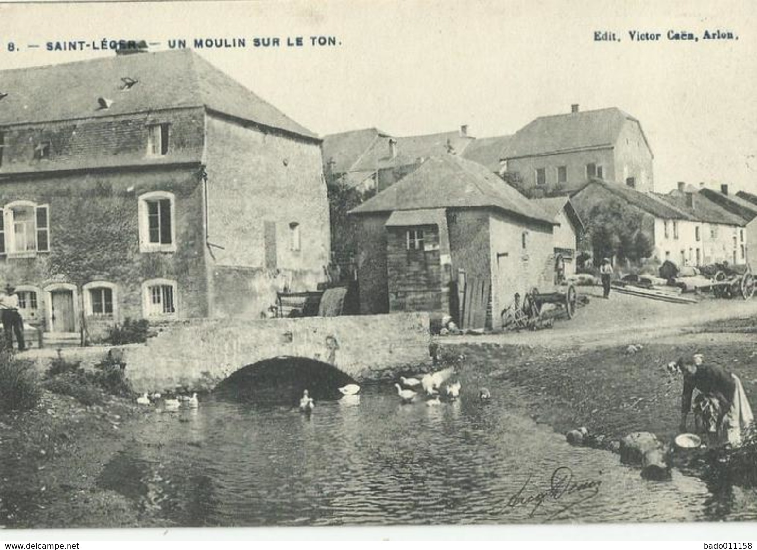 SAINT LEGER - Un Moulin Sur Le Ton - Laveuses - Saint-Léger