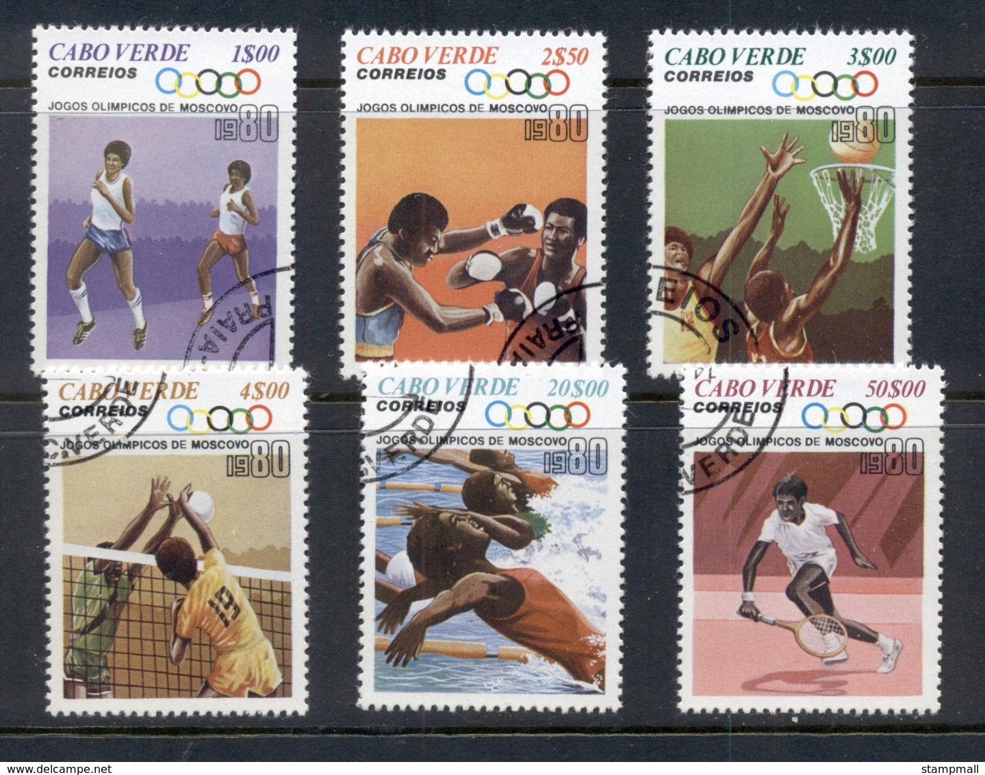 Cape Verde 1980 Summer Olympics Mexico City CTO - Cape Verde