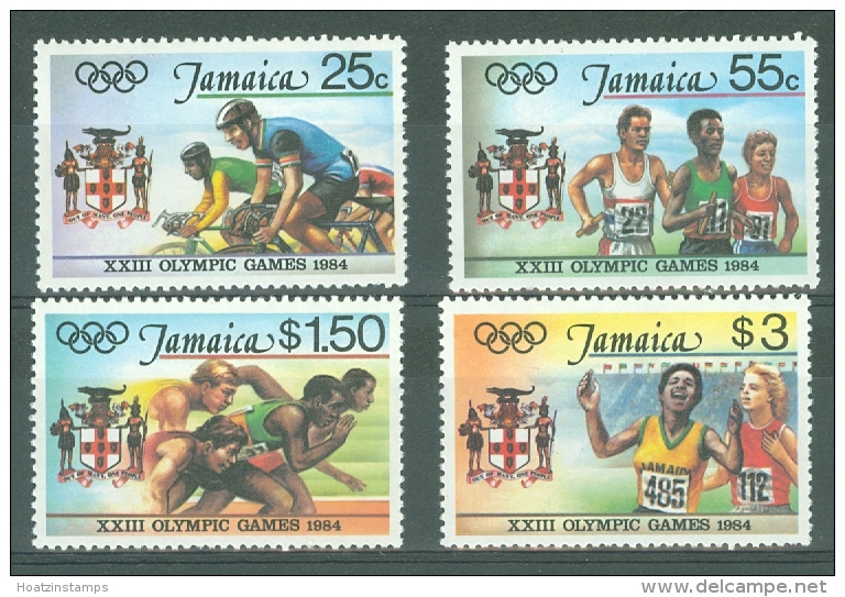 Jamaica: 1984   Olympic Games, Los Angeles    MNH - Jamaica (1962-...)