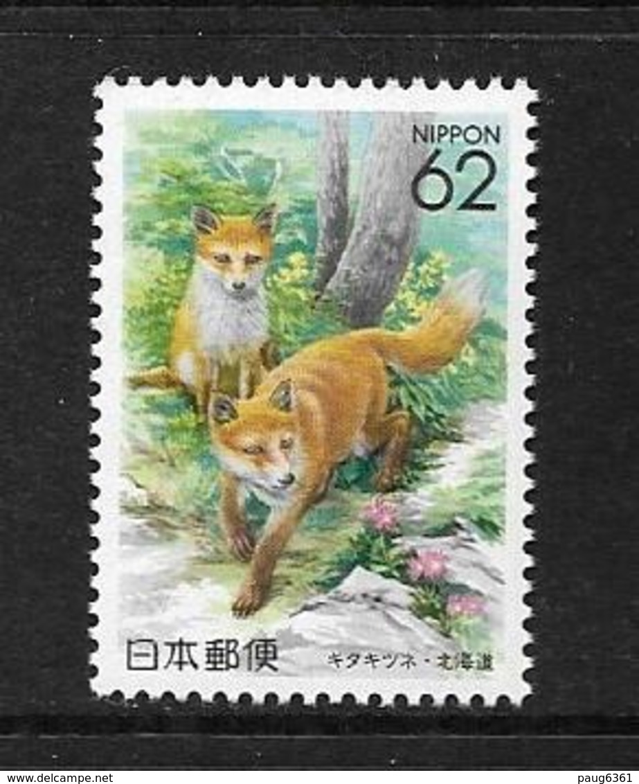 JAPON 1992 RENARD POLAIRE   YVERT N°1984  NEUF MNH** - Nuovi