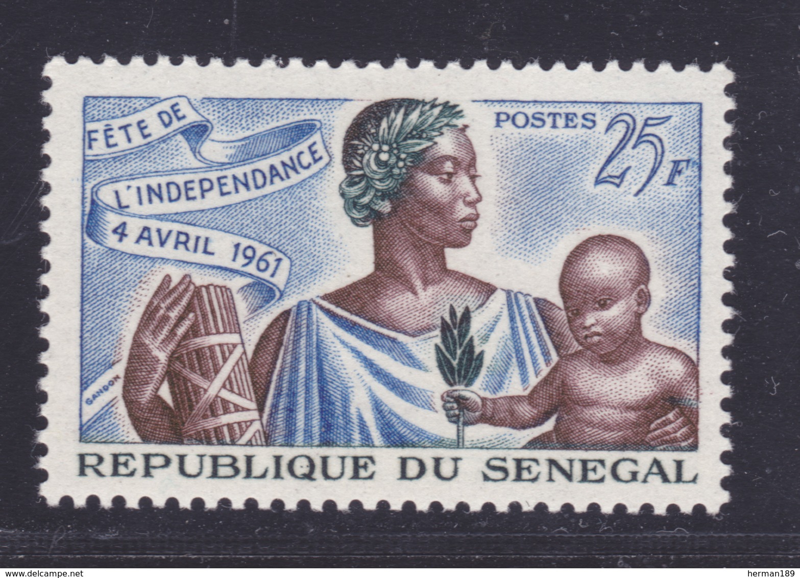 SENEGAL N°  204 ** MNH Neuf Sans Charnière, TB (D7571) Fête De L'Indépendance - 1961 - Sénégal (1960-...)