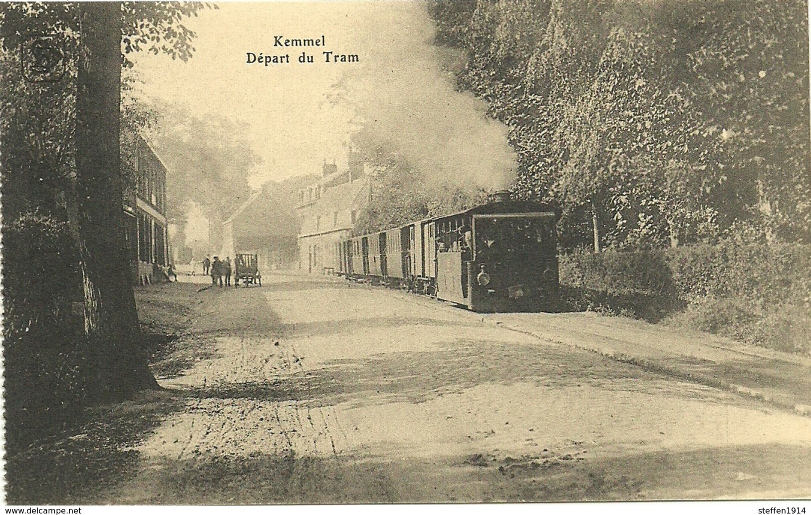 Heuvelland - Kemmel - Station Gare  - Tram Statie - Le Tram - Depart Du Tram  - 1900 -1920 ? - Heuvelland