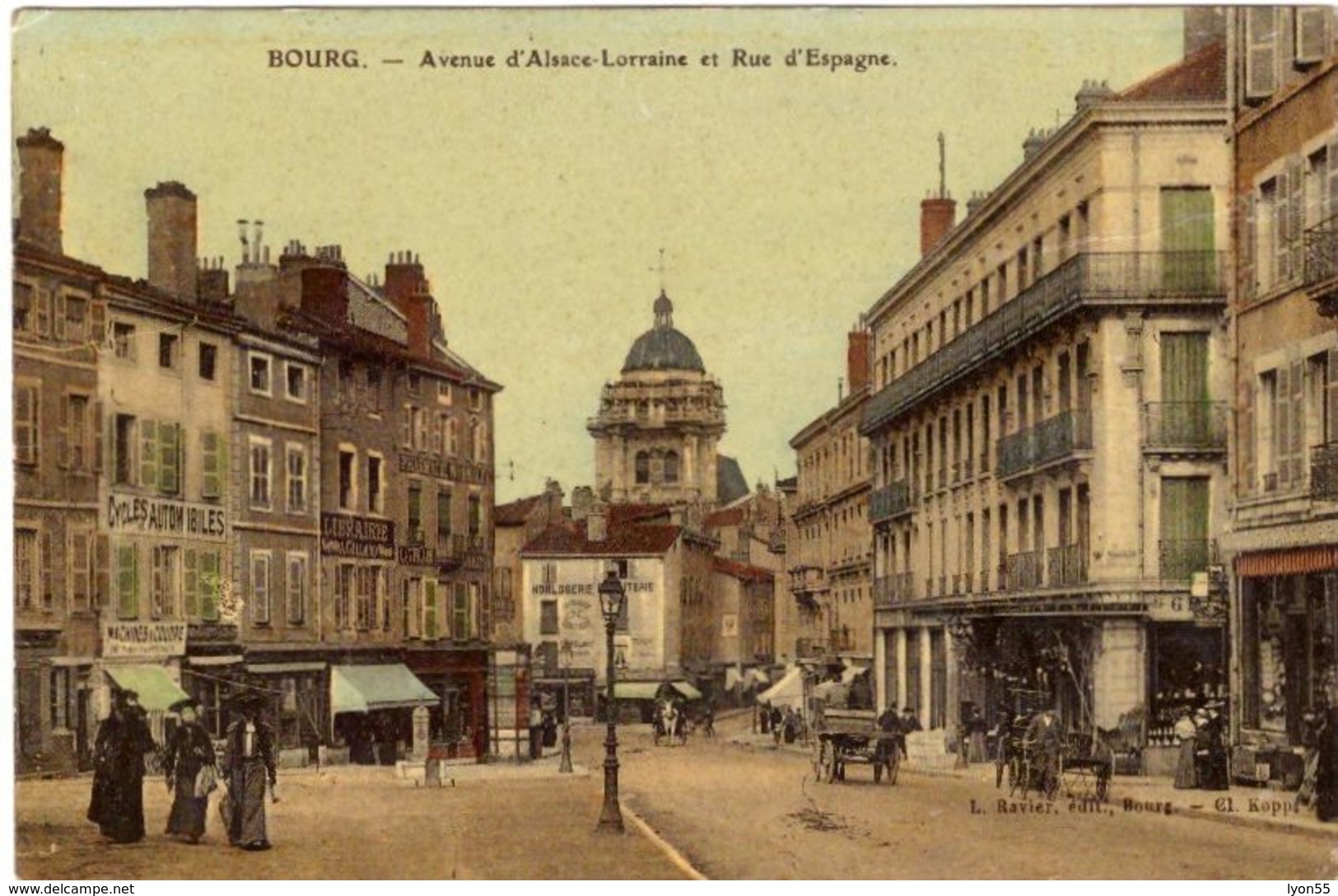 Bourg Avenue Alsace Lorraine Et Rue D'Espagne - Autres & Non Classés