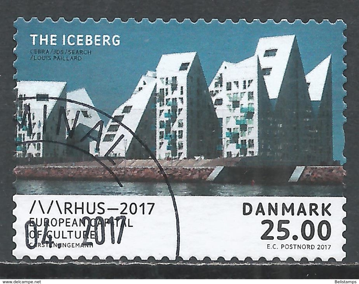 Denmark 2017. Scott #1775 (U) Building In Aarhus, The Iceberg Apartment Complex * - Oblitérés