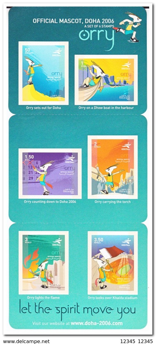 Qatar 2004, Postfris MNH, Asia Games, Doha 2006 - Qatar