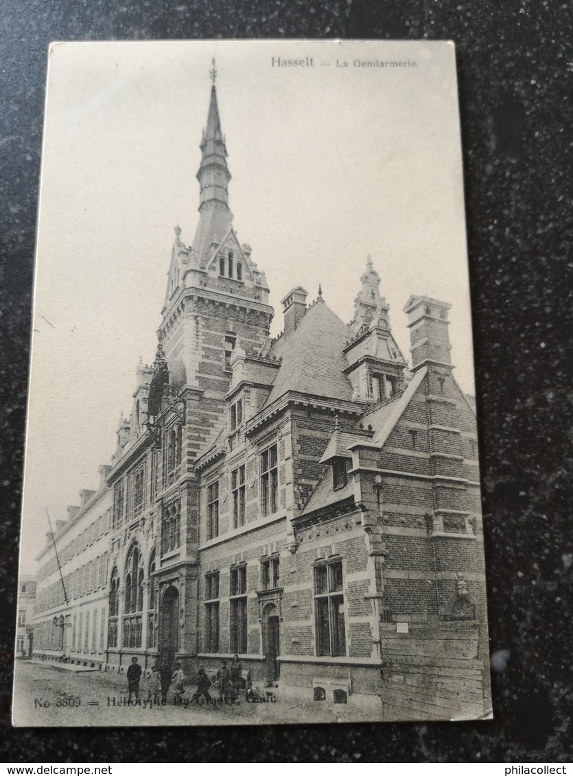 Hasselt // La Gendarmerie // Ca 1899 Ed De Graeve // Zeldzaam - Hasselt