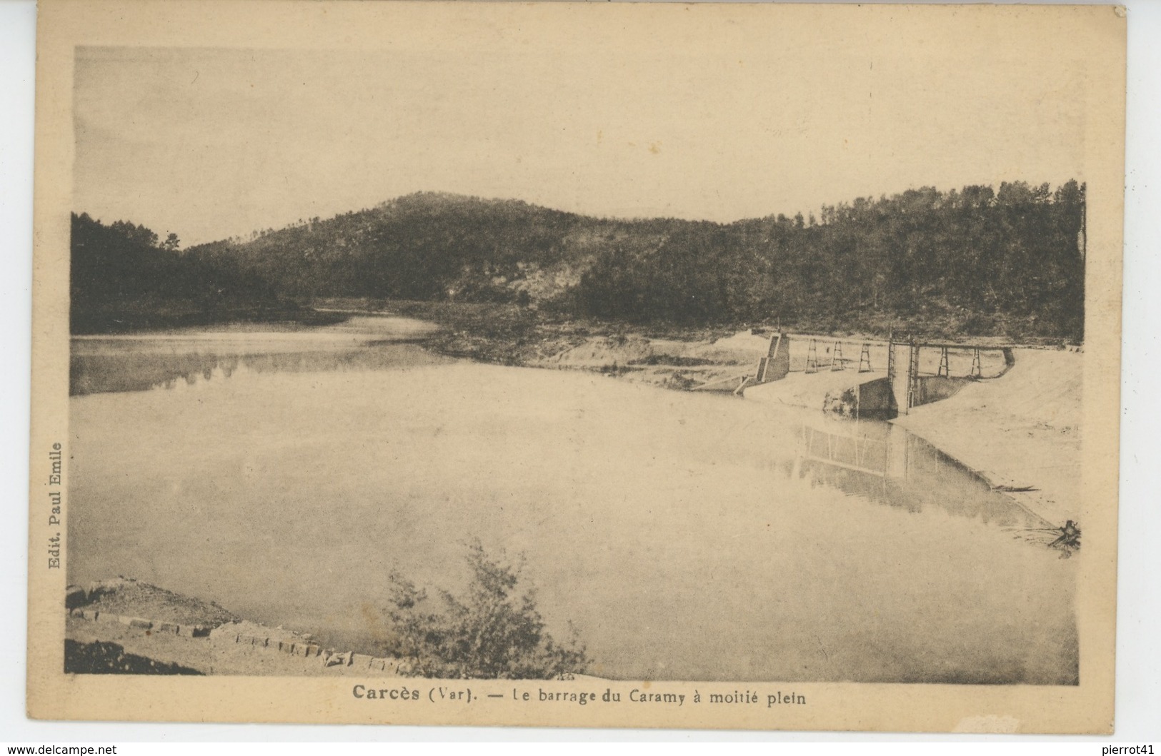 CARCES - Le Barrage Du Caramy à Moitié Plein - Carces