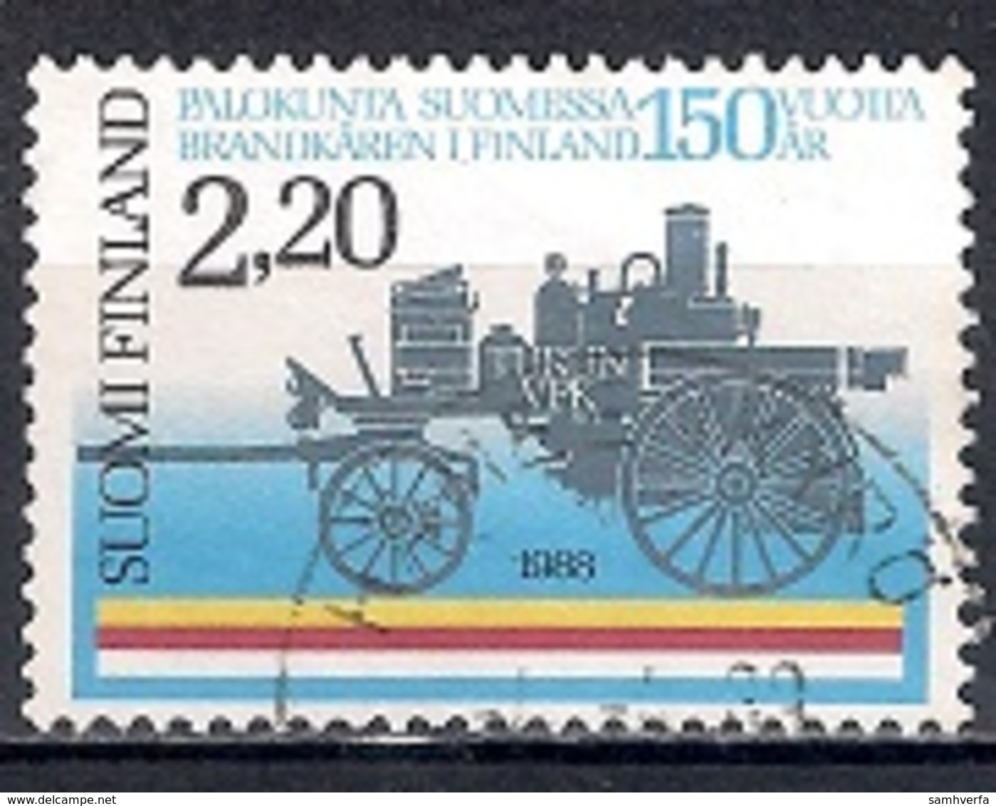 Finland 1988 - The 150th Anniversary Of The Finnish Fire Brigade - Used Stamps