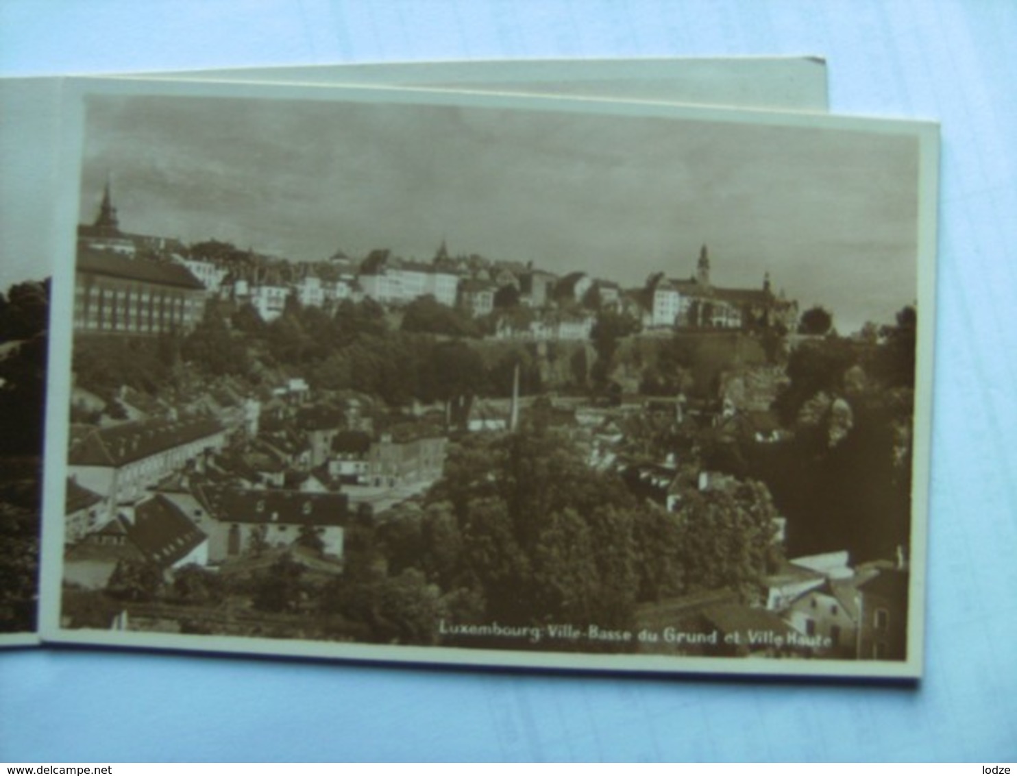 Luxemburg Luxembourg Ville Panorama Basse Du Grund Et Ville Haute - Luxemburg - Town