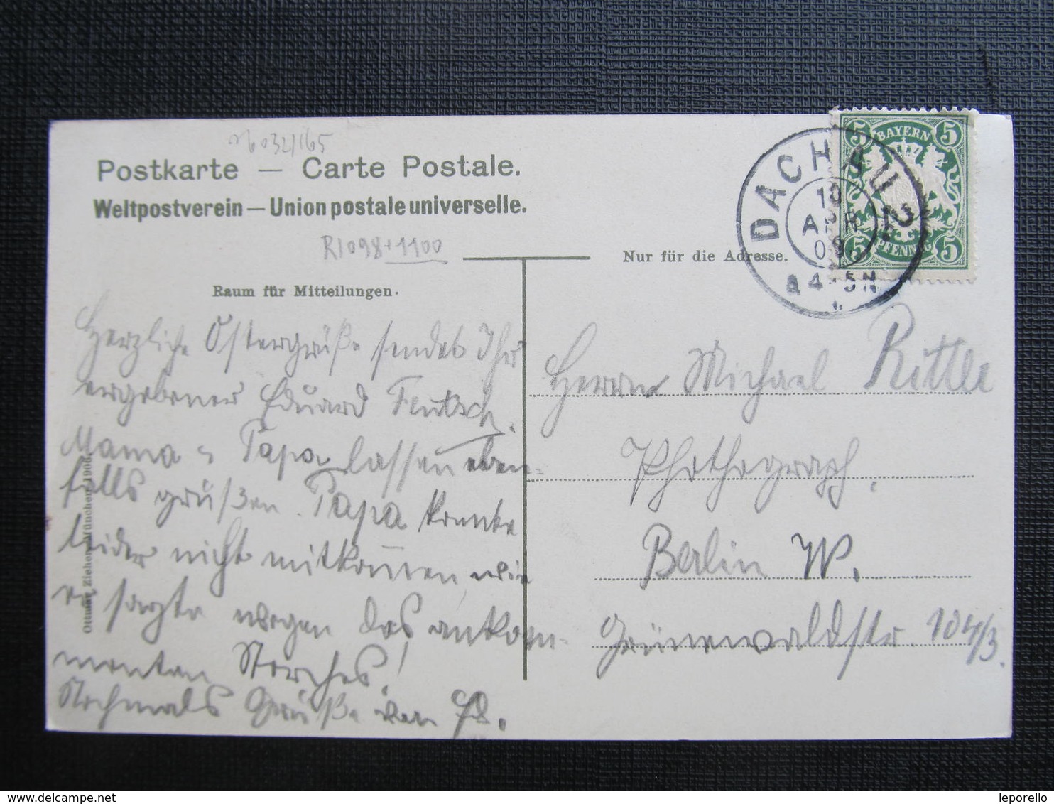 AK DACHAU 1909  ////  D*34193 - Dachau