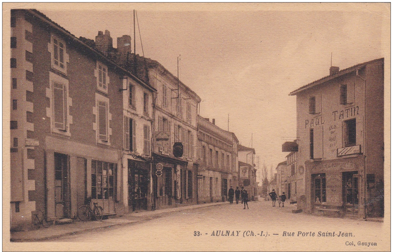 D21 - 17 - Aulnay - Charente-Maritime - Rue Porte Saint-Jean - Gouyon N° 33 - Aulnay