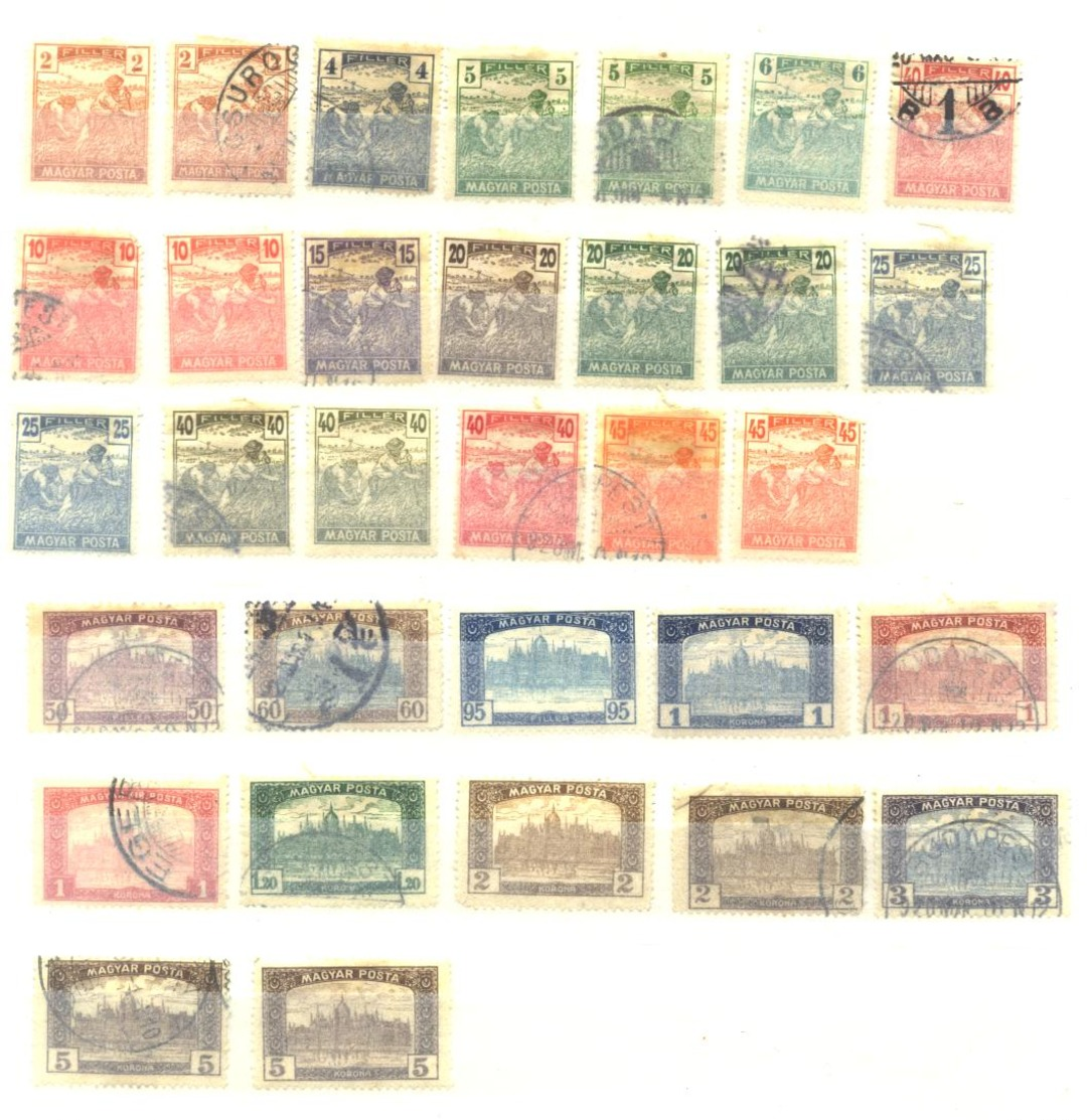 HUNGARY: Used A Shown 1919 - Used Stamps