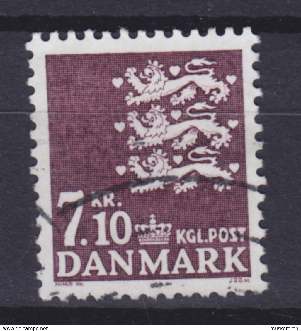 Denmark 1988 Mi. 912 7.10 Kr Small Arms Of State Kleines Reichswaffen - Gebraucht