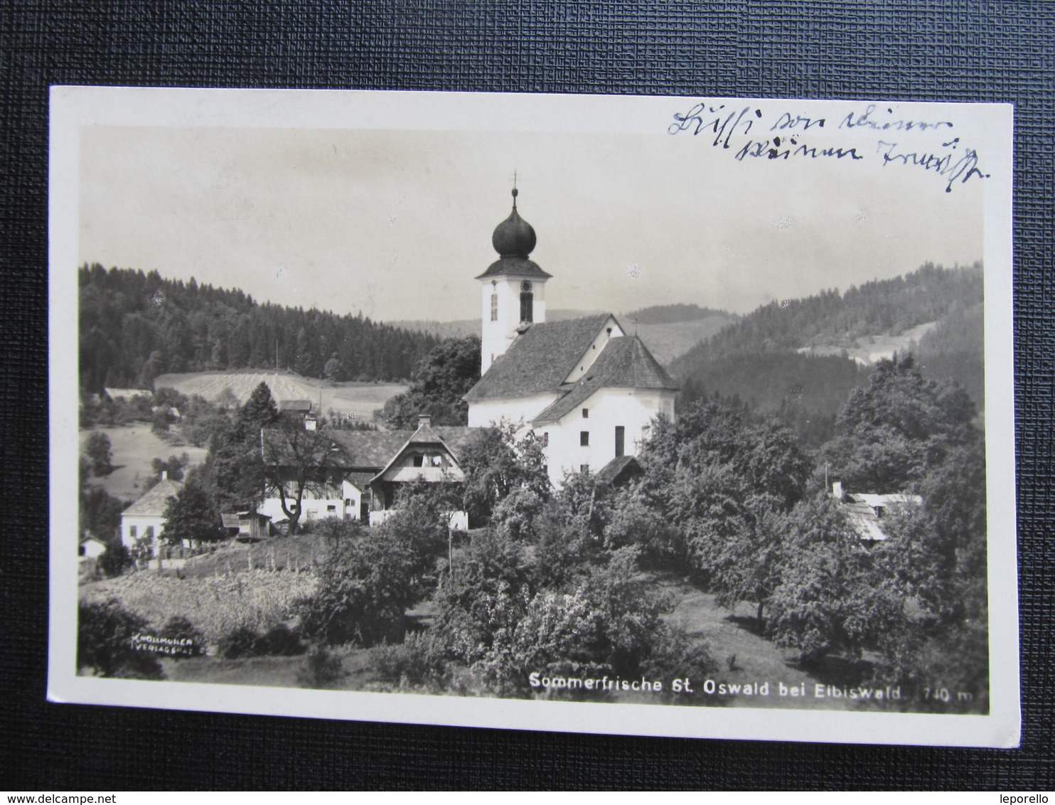 AK ST. OSWALD B. EIBISWALD B. Deutschlandsberg  1932 ////  D*34206 - Eibiswald