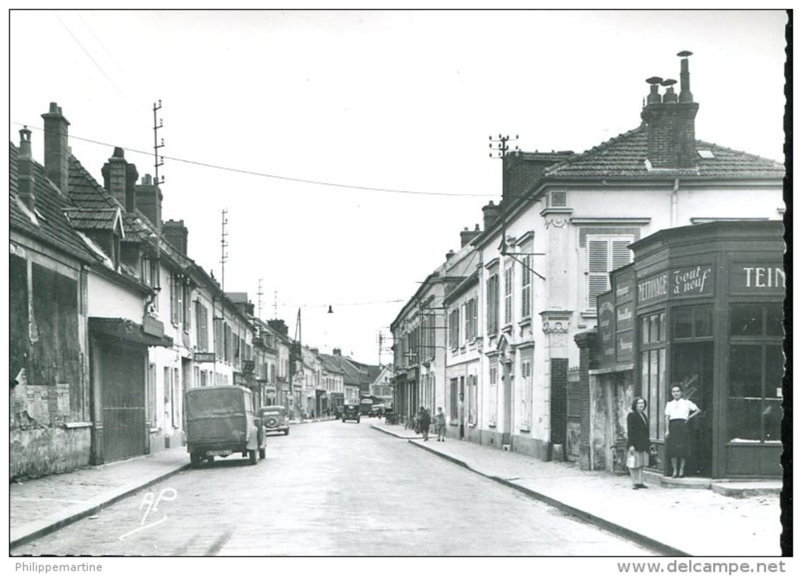 78 - Bonnières : Rue Georges Herrewyn - Bonnieres Sur Seine