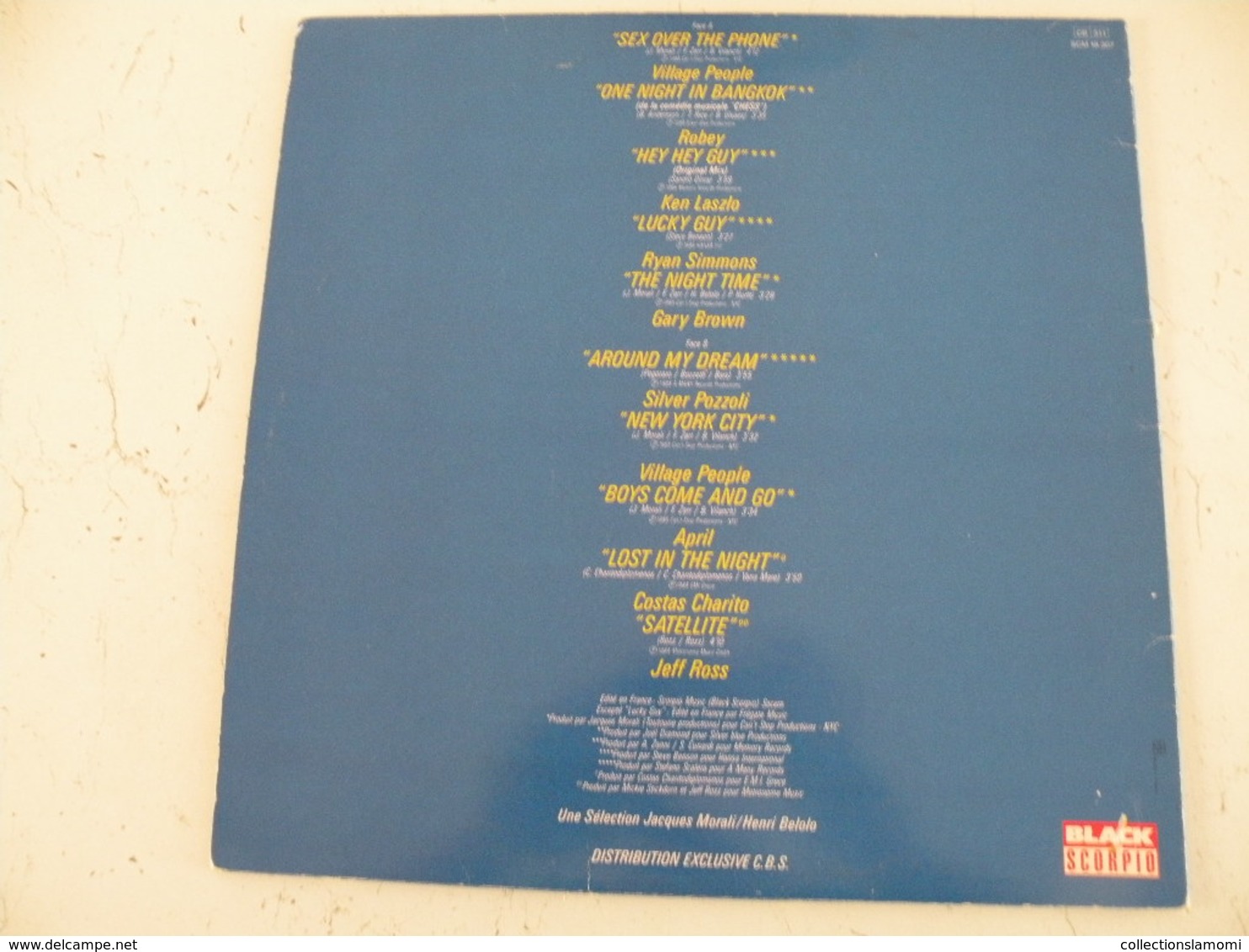 Les Hits Des Clubs Versions Originales 1985 -  (Titres Sur Photos) - Vinyle 33T LP - Compilations