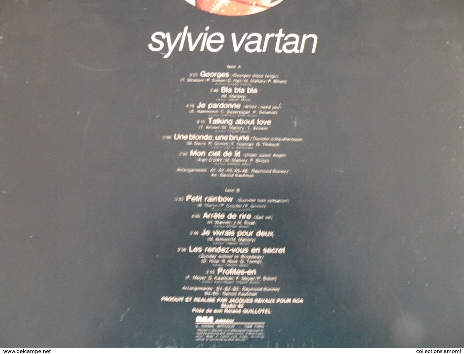 Sylvie Vartan, 1976 (Titres Sur Photos) - Vinyle 33 T LP - Other & Unclassified