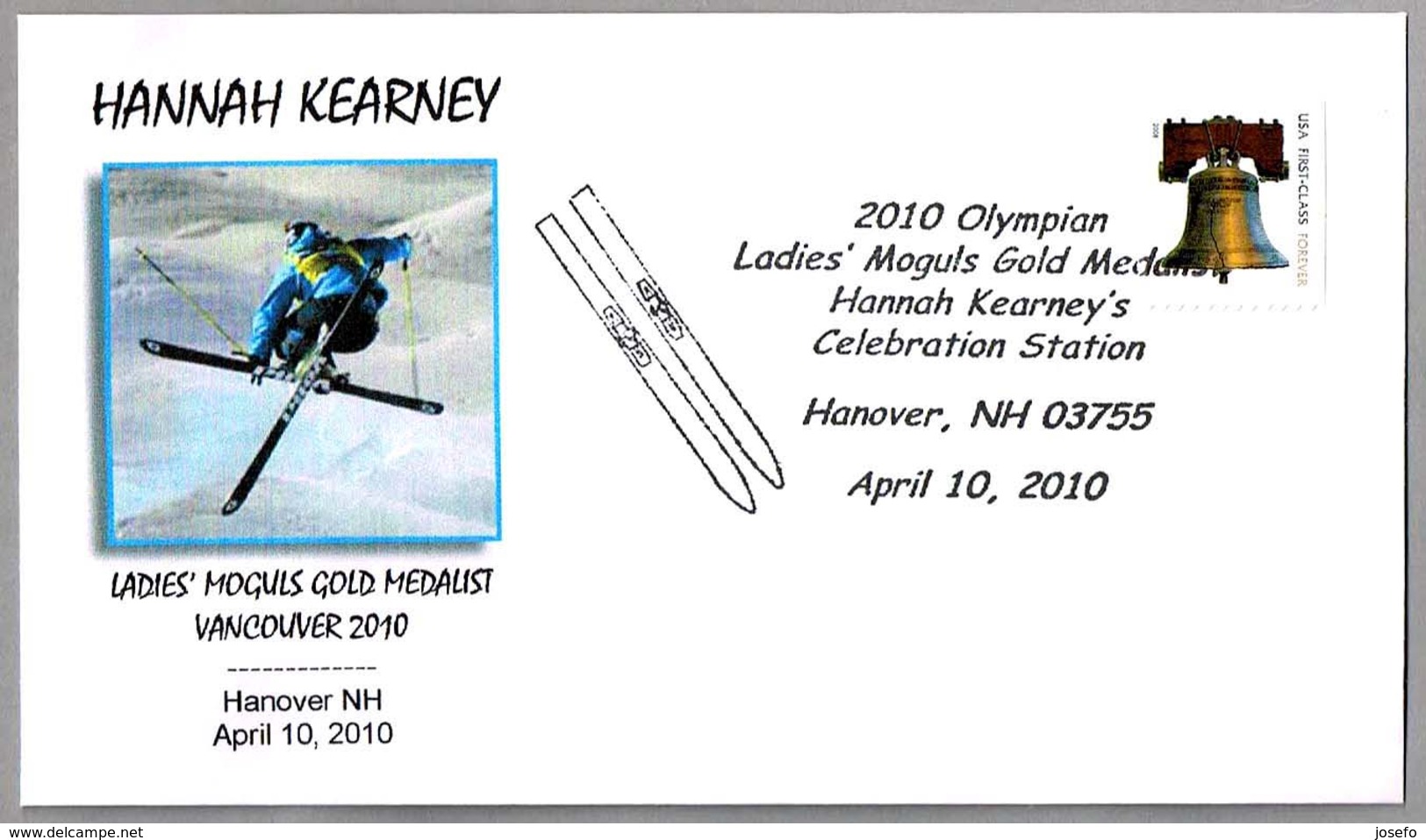 HANNAH KEARNEY - Medalla De Oro MOGUL FEMENINO. Hanover NH 2010 - Winter 2010: Vancouver