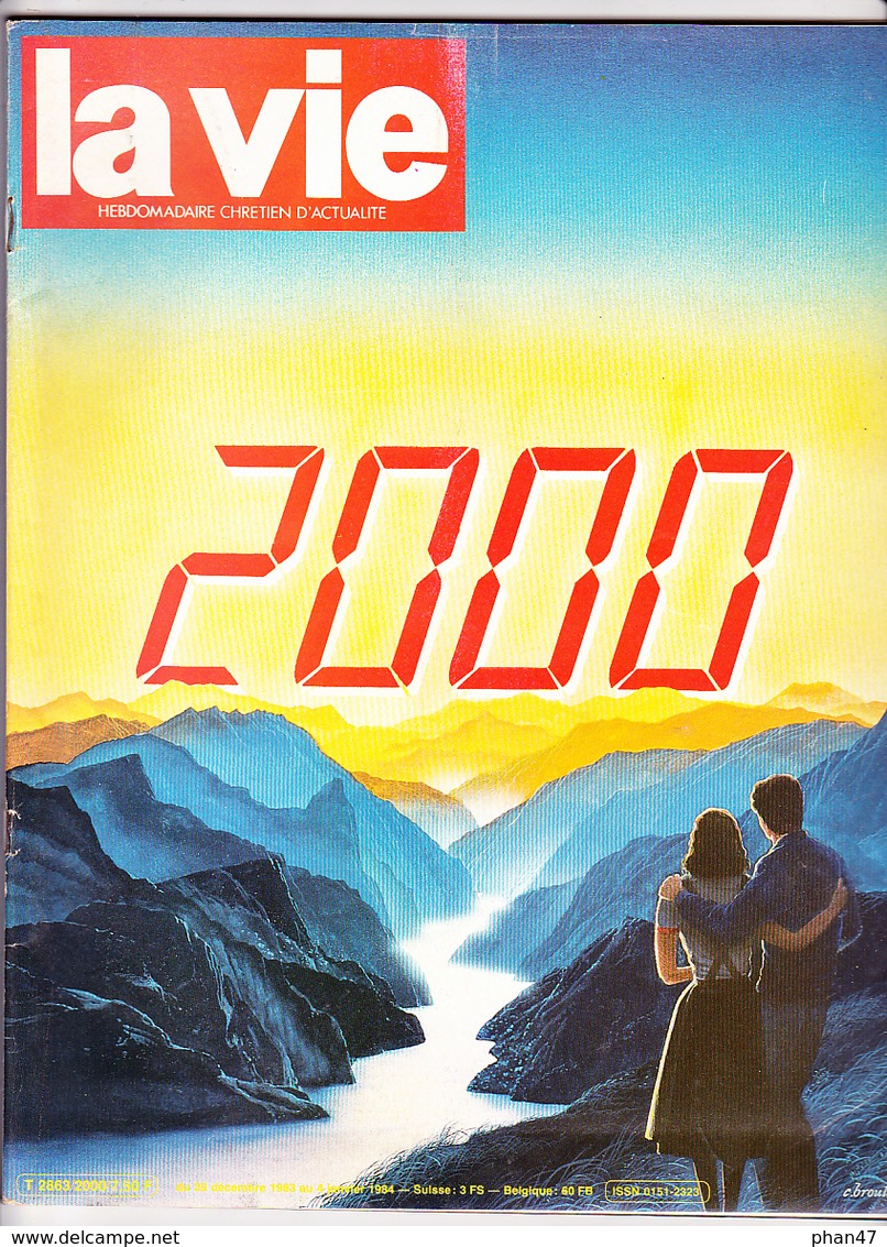 LA VIE 2000 Hebdomadaire Chrétien D'Actualité, NUMERO SPECIAL  Du 28/12/1983 - 1950 à Nos Jours