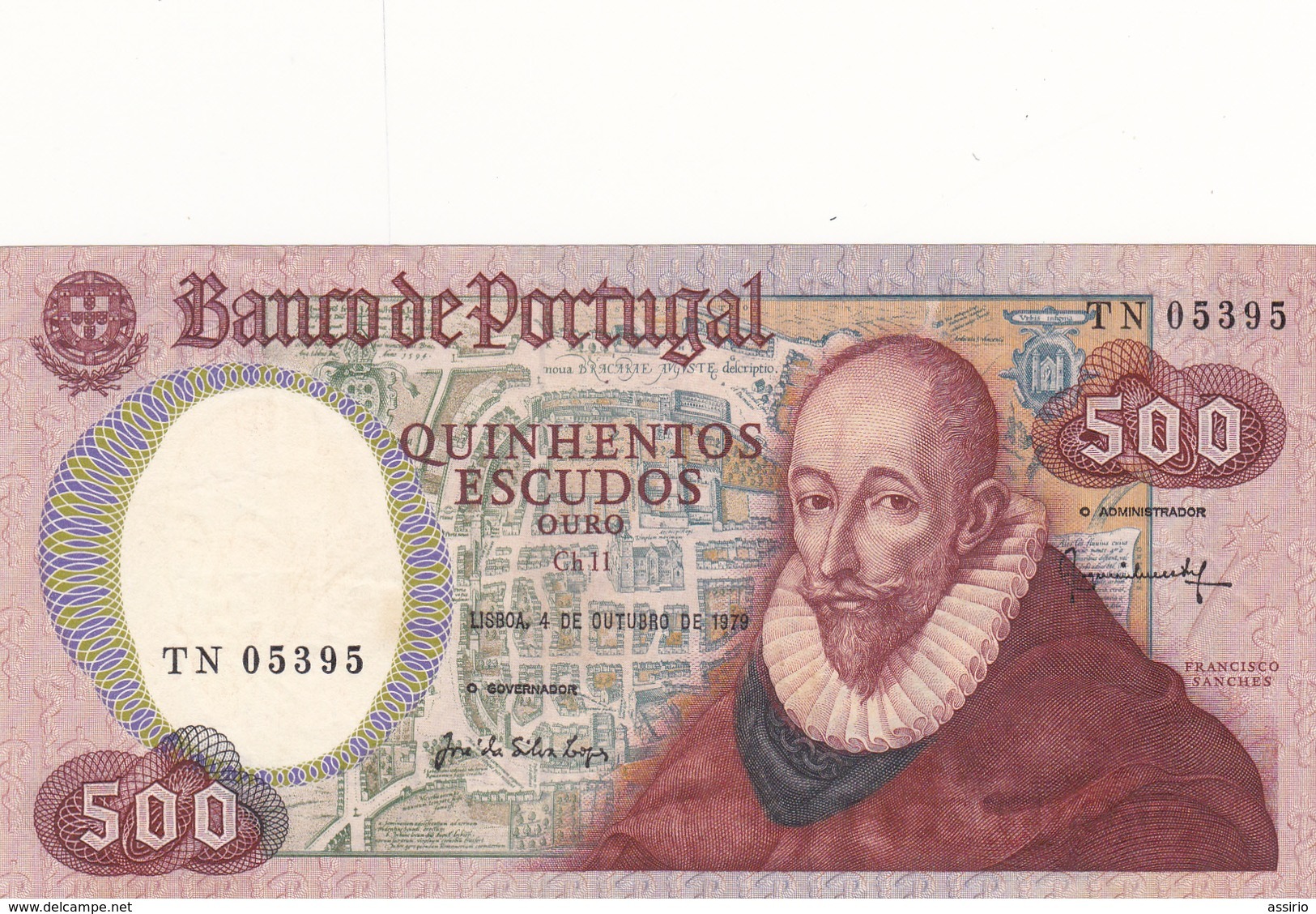 Portugal- 500 Escudos 4  - Outubro-1979 - Portugal