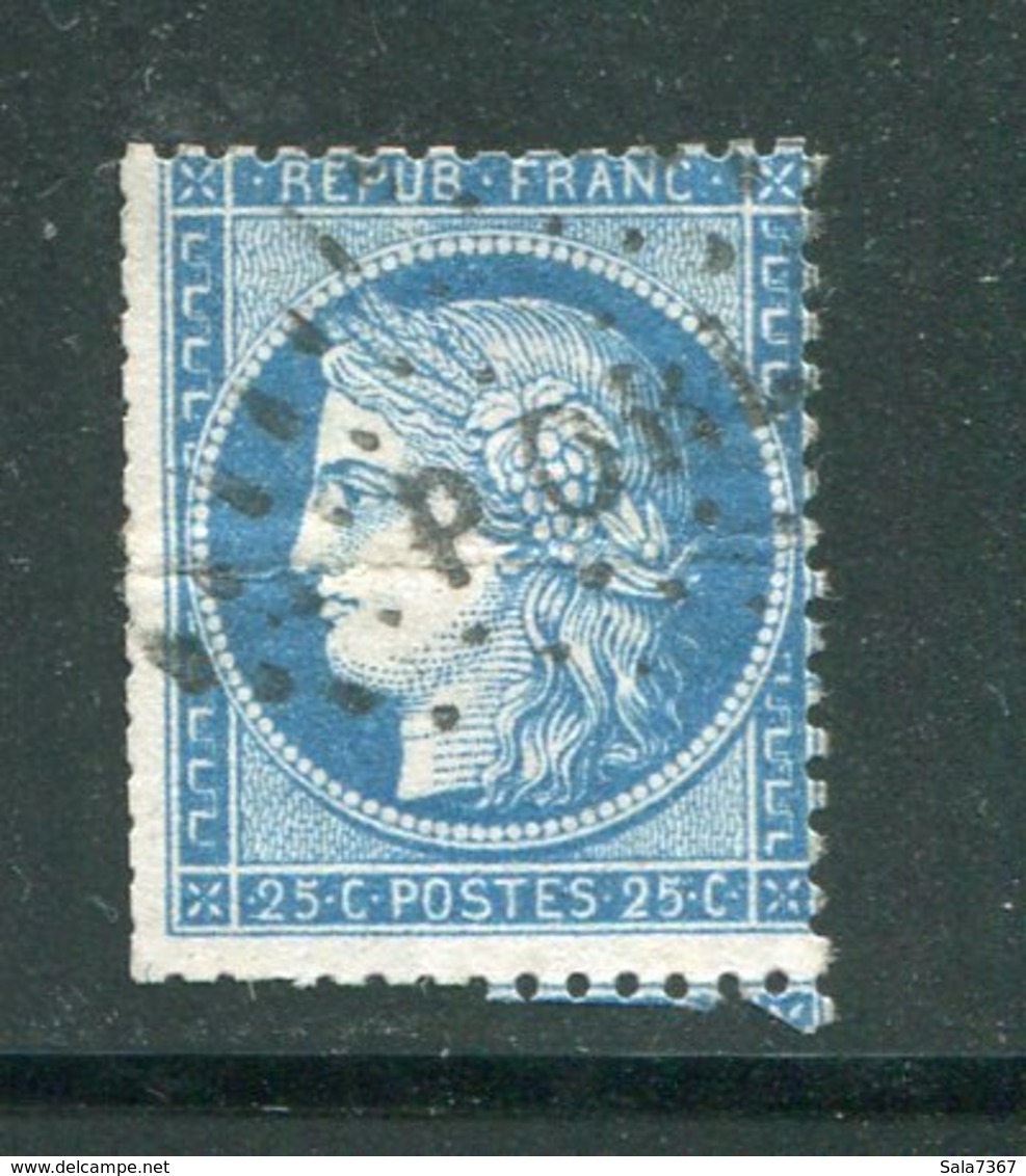 Y&T N°60A- PORL (1 Pli Horizontal) - 1871-1875 Cérès