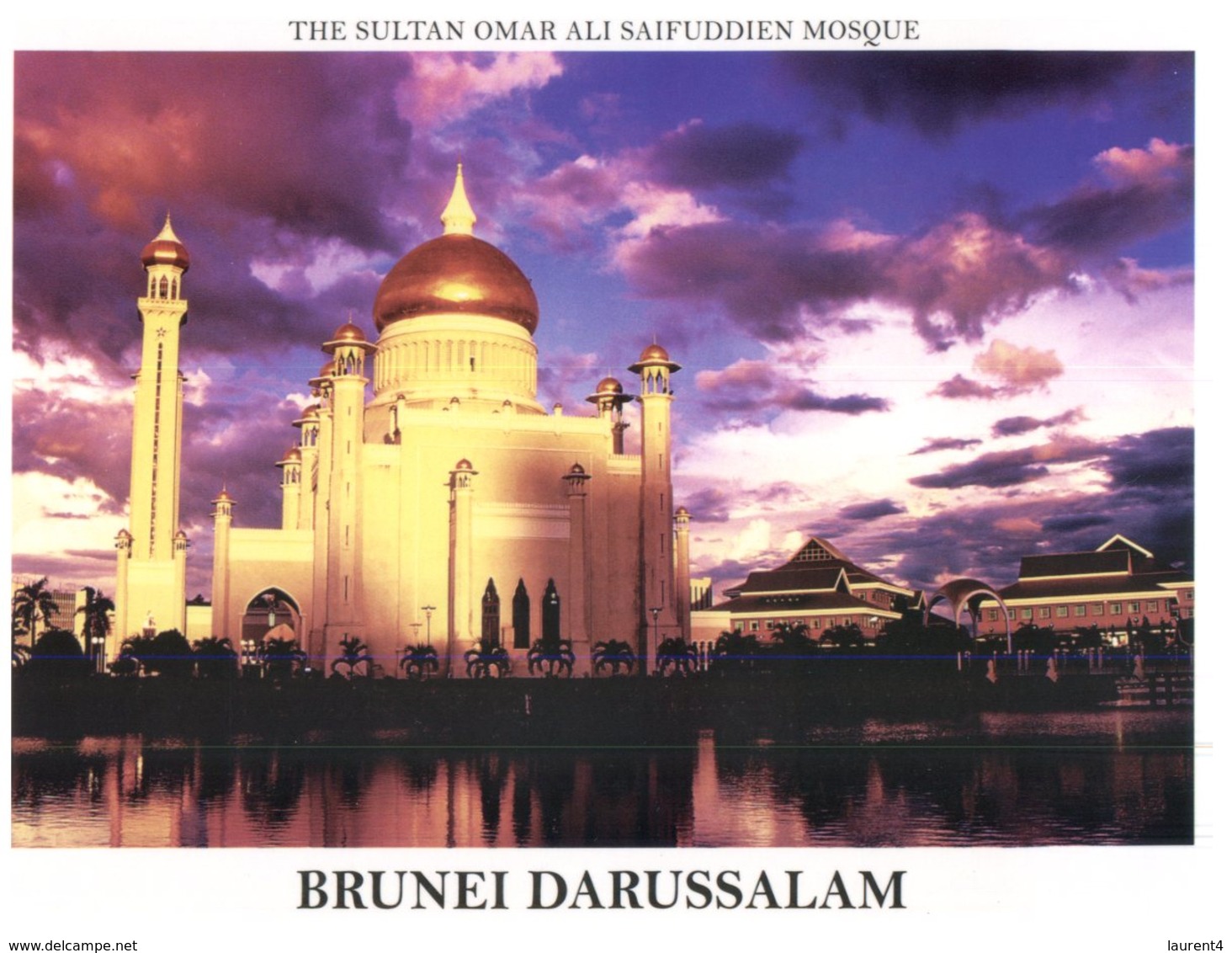 (777) Brunei Darrusalam - Sultan Omar Ali Mosque - Brunei