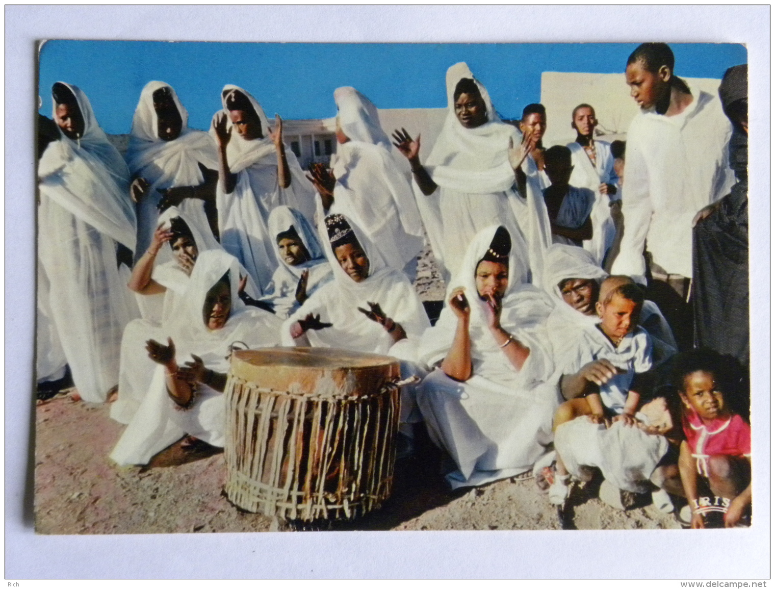 Cp - Mauritanie - Islamique - Séance De Tem-tam - Mauritanie