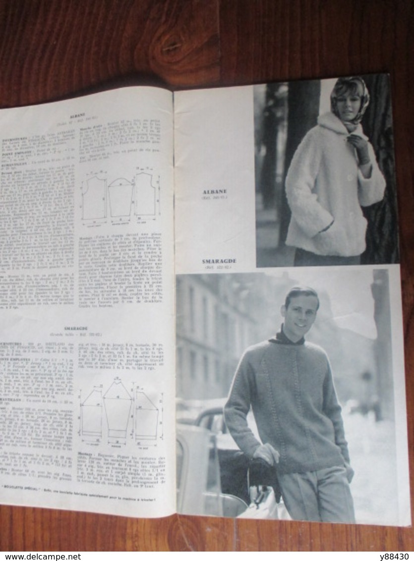 Catalogue De Patrons Pour Vêtements - Année 1962 - MON TRICOT - N°53 - 60 Pages  - 14 Photos - Patterns