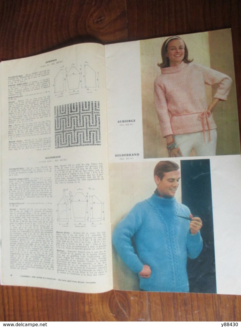 Catalogue de patrons pour vêtements - Année 1962 - MON TRICOT - n°53 - 60 pages  - 14 photos