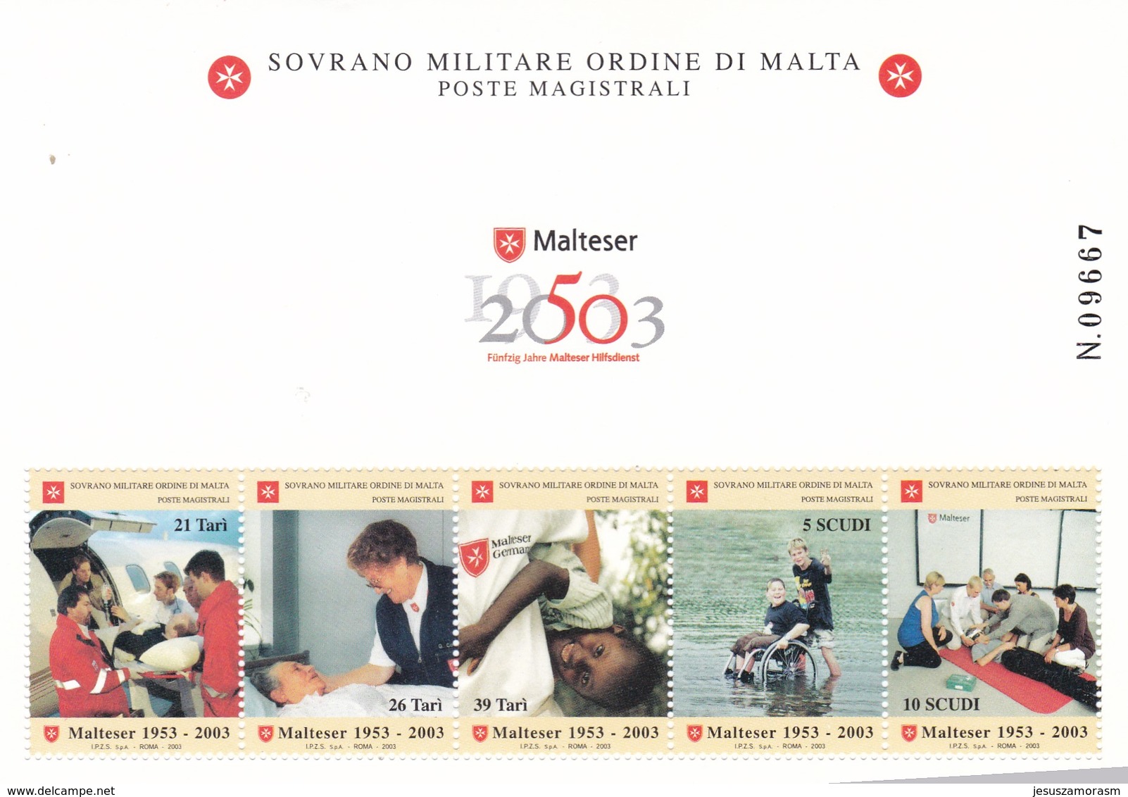 Orden De Malta Hb F723 - Sovrano Militare Ordine Di Malta