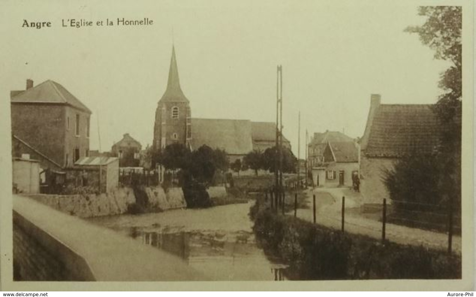 Angre L'Eglise Et La Honnelle - Honnelles