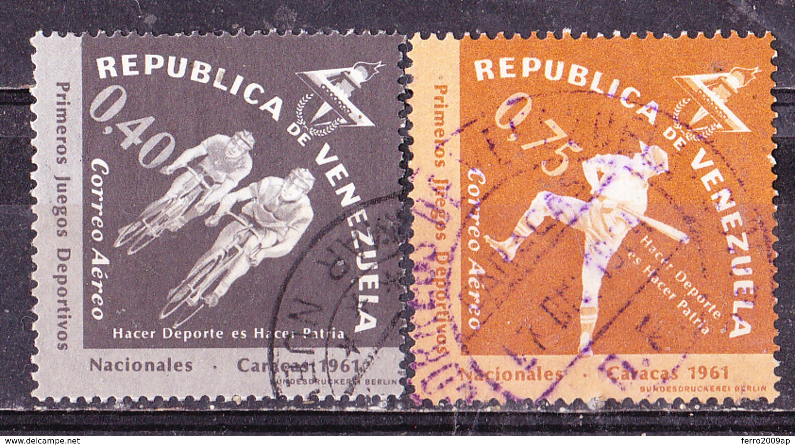 Ciclismo- Venezuela  1961-Usati - Ciclismo