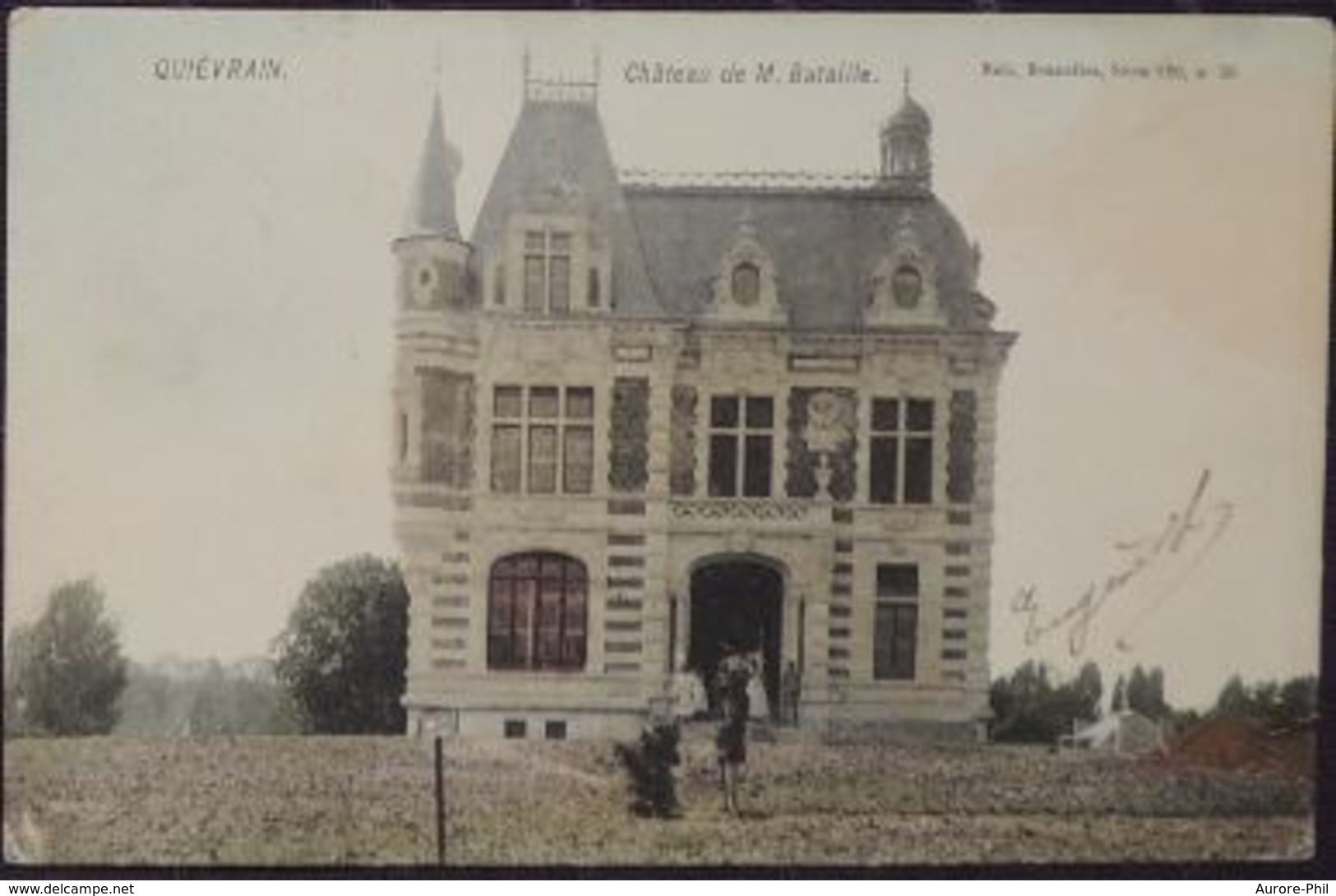 Quiévrain Château De M.Bataille (couleur) - Quiévrain