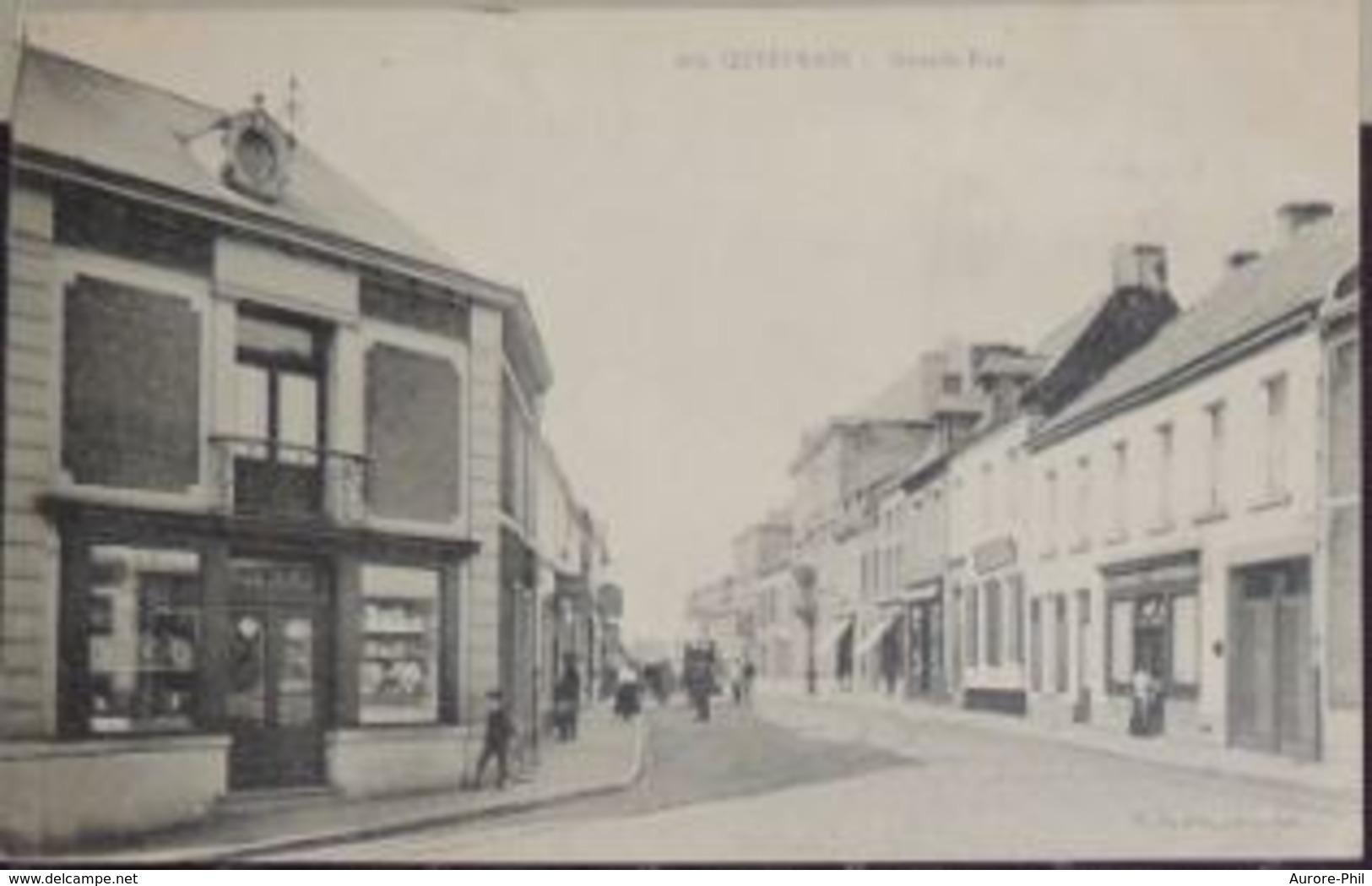 Quiévrain Grand'Rue Avec Attelages - Quiévrain