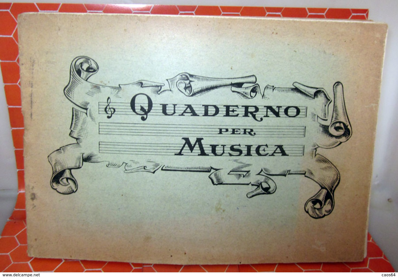 QUADERNO PER MUSICA UV - Altri & Non Classificati