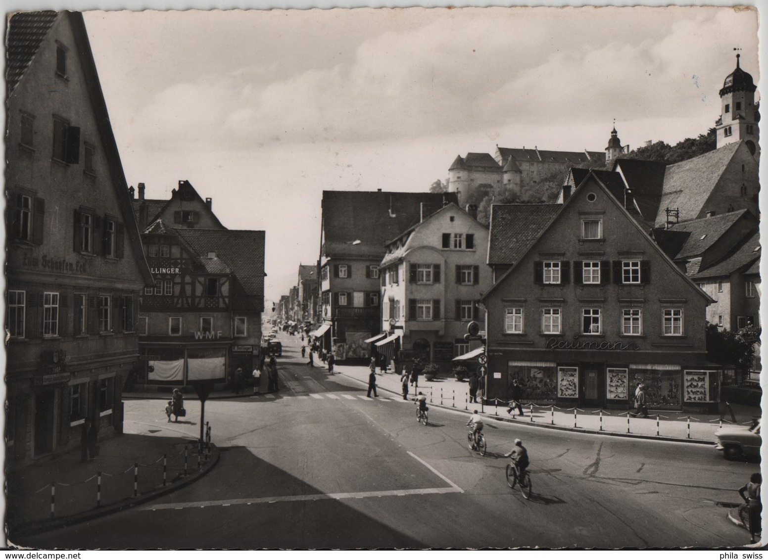 Heidenheim An Der Brenz - Eugen-Jaekle-Platz Mit Hauptstrasse, Belebt - Heidenheim