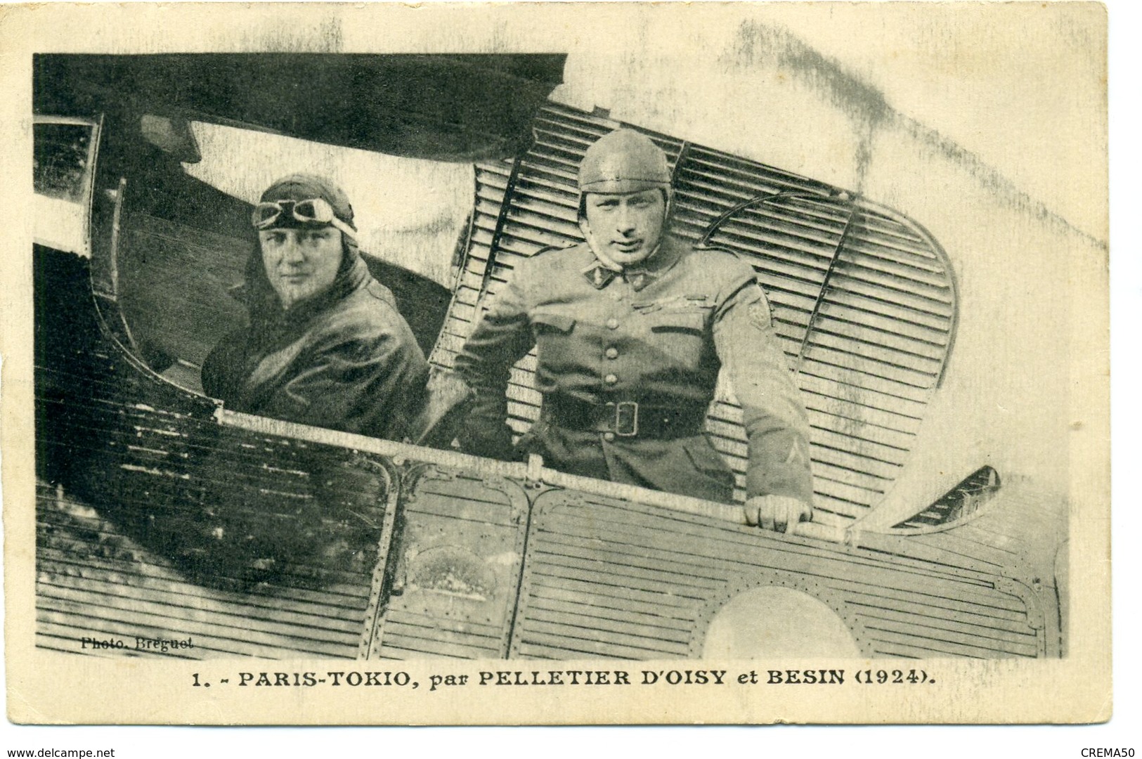 PARIS TOKIO, Par Pelletier D'Oisy Et Besin (1924 - Flieger