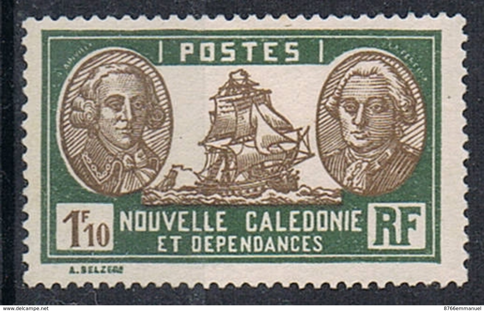 NOUVELLE-CALEDONIE N°155 N* - Unused Stamps
