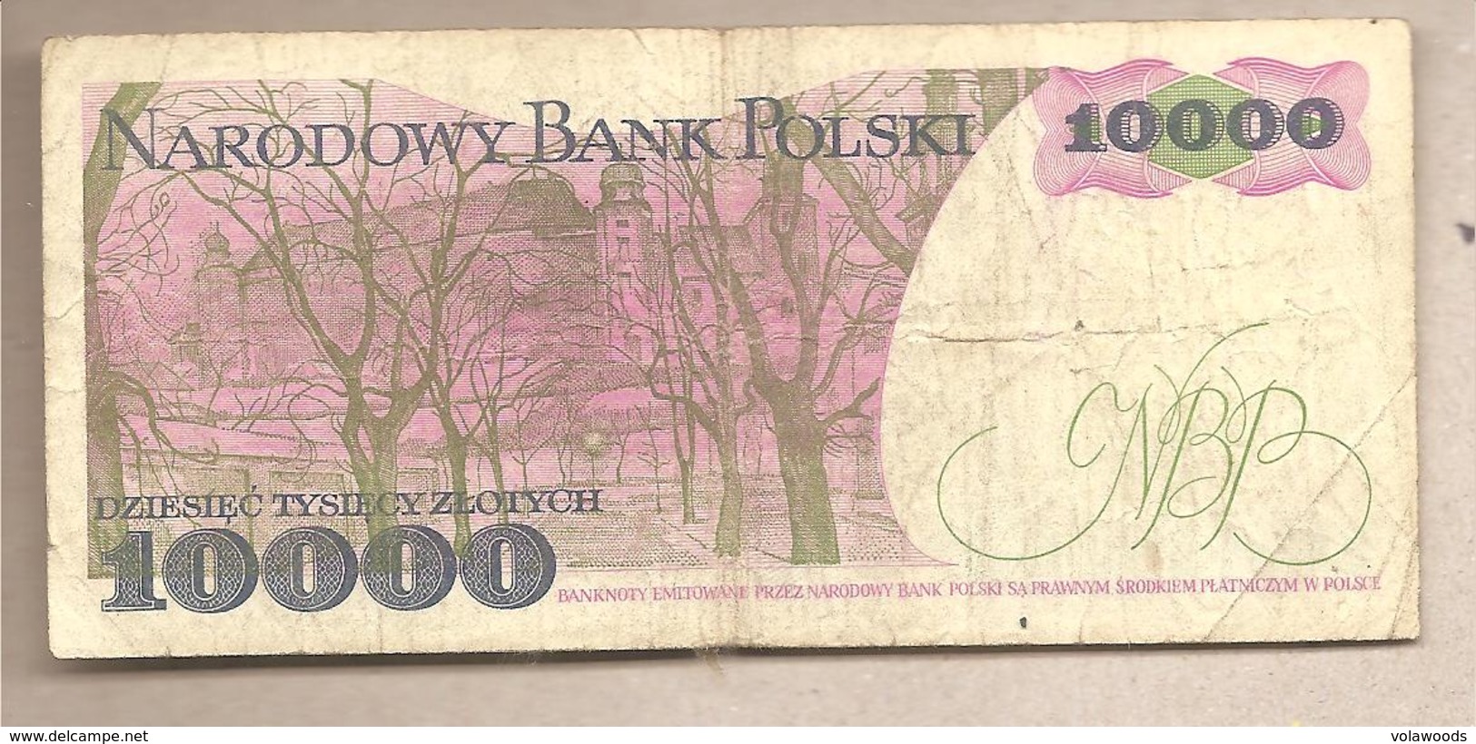 Polonia - Banconota Circolata Da 10.000 Zloty P-151b - 1988 - Poland