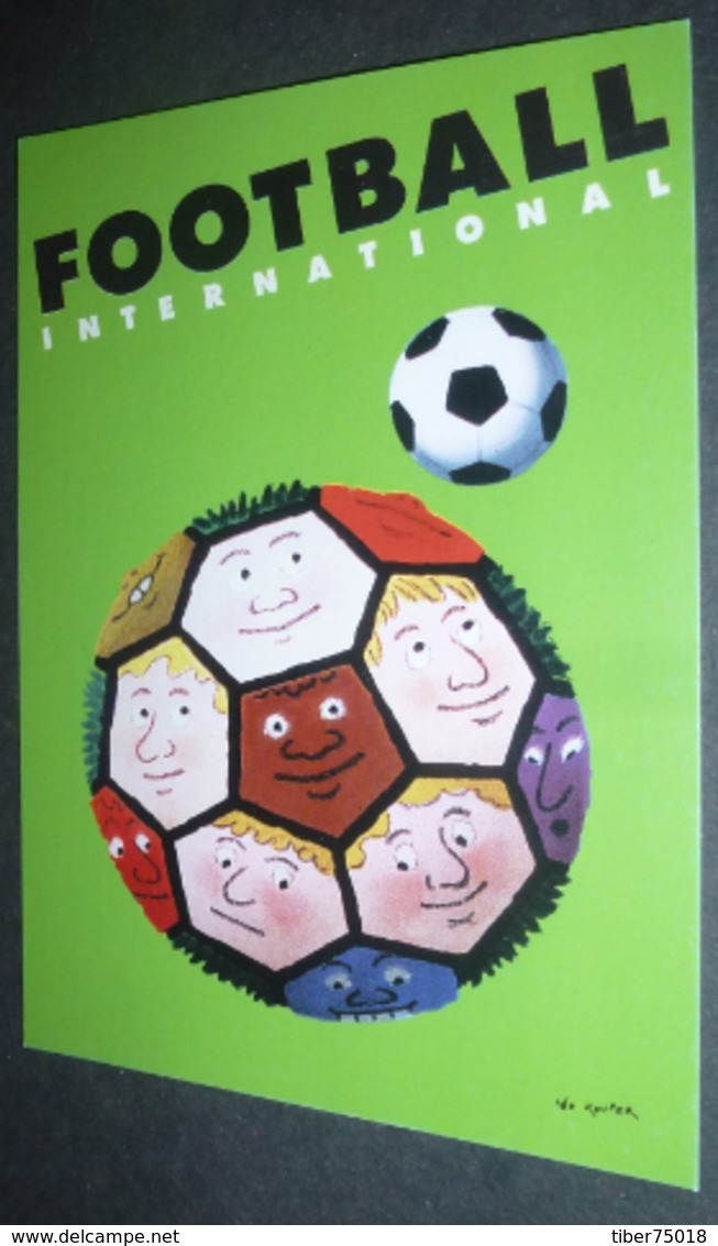 Carte Postale (Coupe Du Monde 1998) Football International - Illustration : Léo Kouper - Calcio